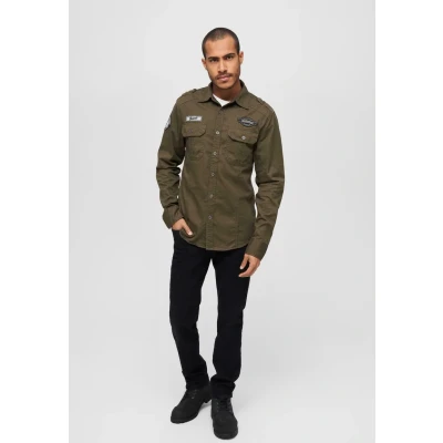Abbildung von Brandit Hemd, Herren, Größe: 4XL, Olive