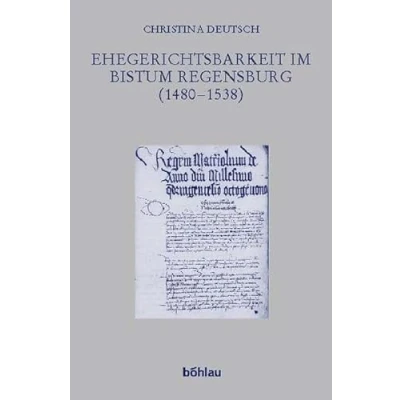 Abbildung von Ehegerichtsbarkeit im Bistum Regensburg (1480 1538) (Forschungen zur kirchlichen Rechtsgeschichte und zum Kirchenrecht)
