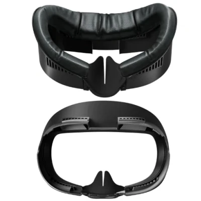 Abbildung von TRANSNOVO Face Cover Pad Facial Interface kompatibel mit Meta/Oculus Quest 3 Zubehör, Gesichtsschnittstelle Zwei Schaumstoff ersatzteile Linsenschutz für Gesichtspolster