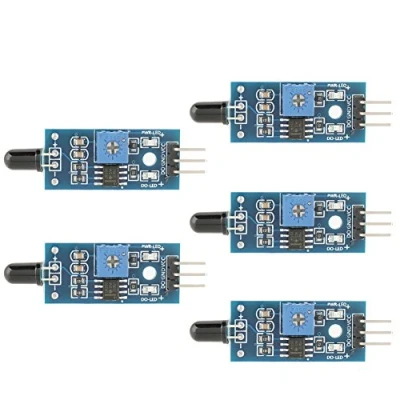 Abbildung von 5 Stück IR Flammen Sensormodul Detektor Smartsense Zum Erkennen von
