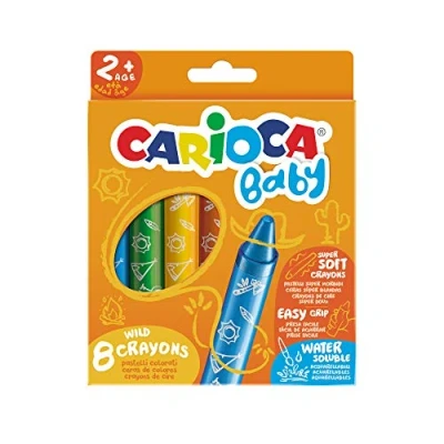 Abbildung von Carioca BABY Wachsmalstifte 8 Stück