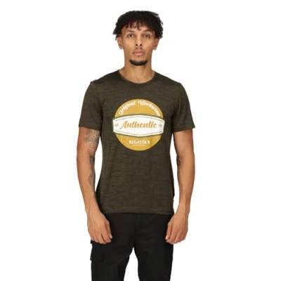 Abbildung von Regatta Herren Mens Original Sweat Wickng T Shirt, Sealgreymarl, 3XL