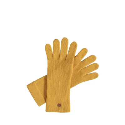 Abbildung von Fraas Signature Fingerhandschuh, Damen, Größe: One Size, Honey