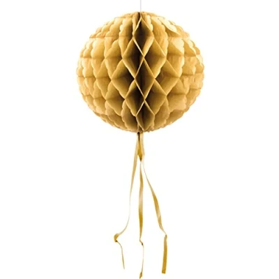 Abbildung von Wabenball Gold 30 cm pro Einheit