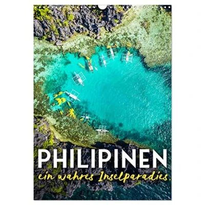 Abbildung von Philippinen Ein wahres Inselparadies. (Wandkalender 2025 DIN A3 hoch), CALVENDO Monatskalender