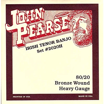 Abbildung von John Pearse Strings 2020H Saitensatz für Banjos und Tenor