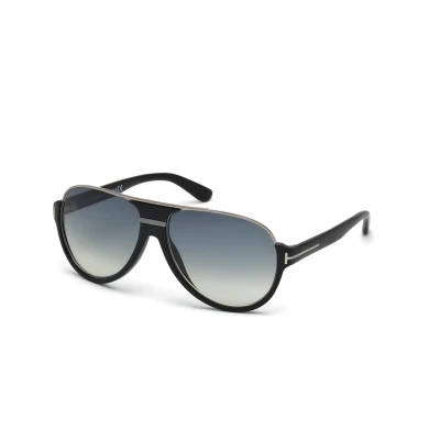 Abbildung von Tom Ford Dimitry FT Sonnenbrille, Größe: One Size, Matte black/blue