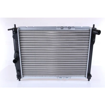 Abbildung von NISSENS 61644 Kühler, Motorkühlung Aluminium 500 382 15 Kühlrippen mechanisch gefügt DAEWOO: Lanos Limousine
