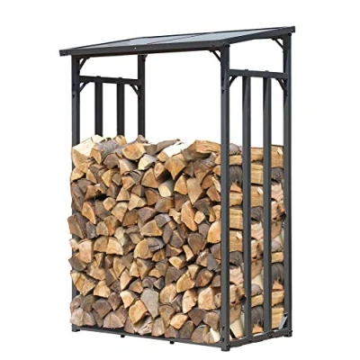 Abbildung von Quick Star Kaminholzregal, BxTxH:130x70x185 cm