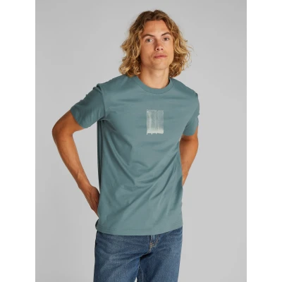 Abbildung von Calvin Klein Jeans T Shirt BRUSH STROKE GRAPHIC TEE mit Logodruck