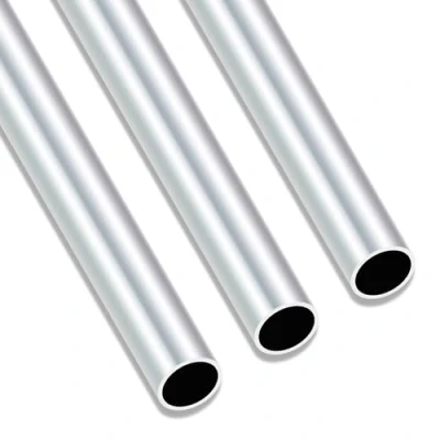 Abbildung von iMeistek 6063 Aluminium Rundrohr, 250 mm Länge, 18 Außendurchmesser, 16 Innendurchmesser, nahtlos, gerade, runde Rohre für Industrie, Dekoration, Architektur (3 Stück)