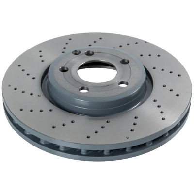 Abbildung von FEBI BILSTEIN 107500 Bremsscheibe Vorderachse 322 32 5 112 gelocht/innenbel. beschichtet MERCEDES BENZ: CLS Coupe, Shooting Brake