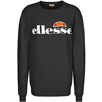 Abbildung von ellesse Damen Agata Sweatshirts, Dark Grey Marl, XS EU
