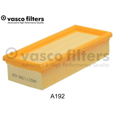 Abbildung von DAVID VASCO A192 Luftfilter 49 94 201 rechteckig Filtereinsatz VOLKSWAGEN: GOLF 2, 1 Cabriolet,
