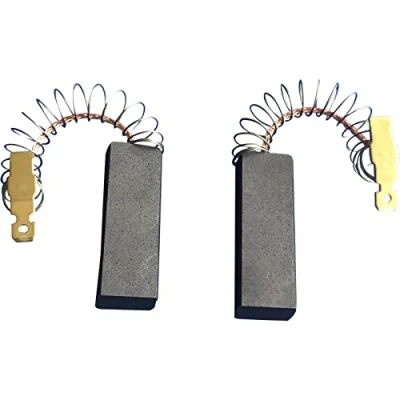 Abbildung von Kohlebürste Motorkohle Waschmaschine kompatibel für Bosch Siemens Neff Constructa Bauknecht wie 154740 00154740 12,3 x 4,8 35 mm
