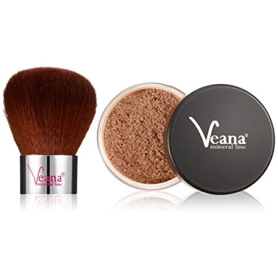 Abbildung von Veana Mineral Foundation Dark Tan 9 g plus Kabuki, 1er Pack (1 x g)