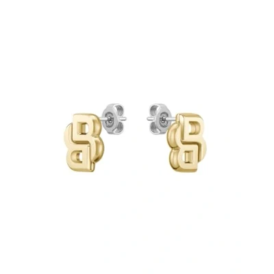Abbildung von BOSS Jewelry Ohrstecker für Damen Kollektion YCON Gelbgold 1580562