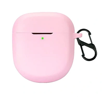 Abbildung von GIOPUEY Hülle Kompatibel mit Bose QuietComfort Earbuds II/Ultra 2023, Silikon Stoßfeste Schutzhülle, Ultradünn Case Cover, Kein Geruch, Pink