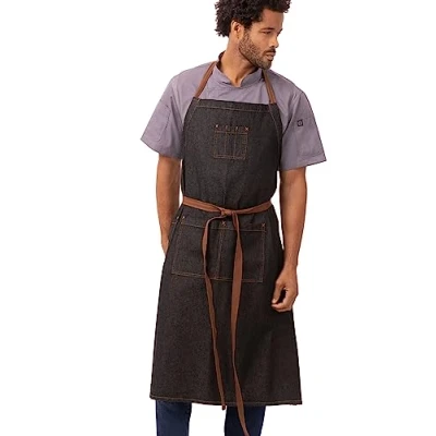 Abbildung von Chef Works Urban Memphis Latzschürze schwarz