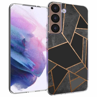 Abbildung von Samsung Galaxy S22 Hülle Silikon iMoshion Soft Case/Backcover Handyhülle Schwarz