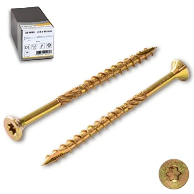 Abbildung von STRÜBER Holzbauschraube Spanplattenschrauben mit Senkkopf und TX Antrieb