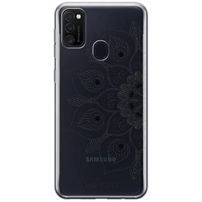 Abbildung von Babaco ERT Group Handyhülle für Samsung M21 / M30S Original und offiziell Lizenziertes Muster Mandalas 002 optimal an die Form des Handy angepasst, teilweise transparent