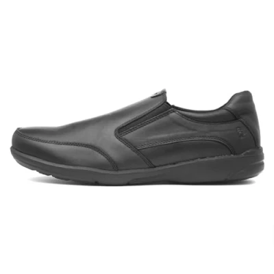 Abbildung von Hush Puppies Herren Aaron Slipper, Schwarz, 44 EU