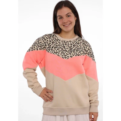 Abbildung von Zwillingsherz Sweatshirt &quot;Konny&quot;, mit Leo Muster