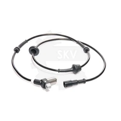 Abbildung von ESEN SKV 06SKV039 ABS Sensor Vorderachse 2 polig 1060mm 12V elektrisch schwarz rund Female VOLKSWAGEN: GOLF 2, Passat B3/B4 Variant, Corrado