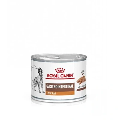 Abbildung von Royal Canin Gastrointestinal Low Fat Mousse 12 x 200 g Diät Alleinfuttermittel für ausgewachsene Hunde Kann zur Unterstützung Einer gesunden Verdauung beitragen