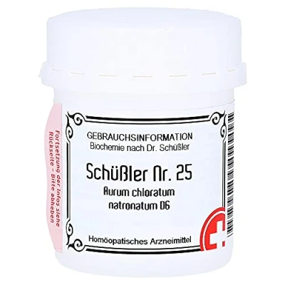 Abbildung von Schüssler Nr.25 Aurum chloratum natronat 400 St