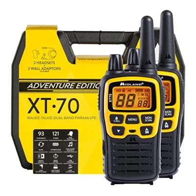 Abbildung von Midland Walkie Talkie Funkgeräte Kofferset XT 70 Adventure Edition
