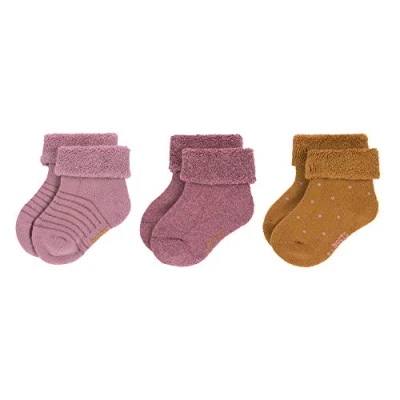 Abbildung von LÄSSIG Kinder Frottee Socken 3er Set/ Rosewood Größe 19 22