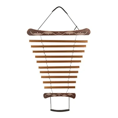 Abbildung von Sonic Energy Meditation Flow Chime 10 Töne Klangspiel, D Dur, 440 Hz Für und Therapie Inkl. Tasche Schlägel (MFC10DMAB)