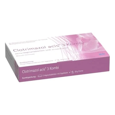 Abbildung von Clotrimazol acis 3 Kombipackung 1 P