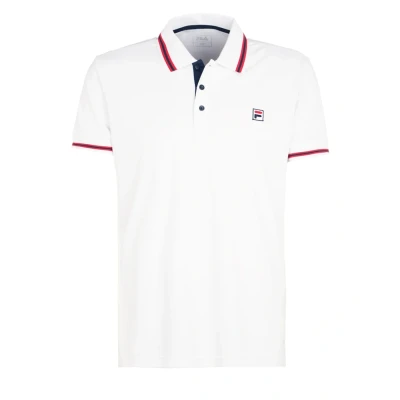 Abbildung von Fila PIRO Poloshirt, Herren, Größe: Medium, Weiß