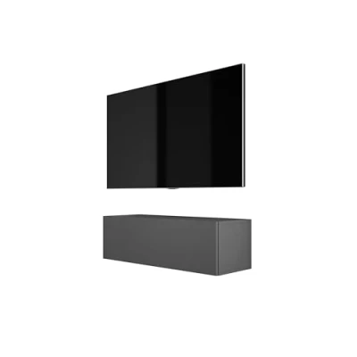Abbildung von 3E 3xE living.com Hängendes TV Schrank (B: 100 cm, H: 34 T: 32 cm) in ANTHRAZIT