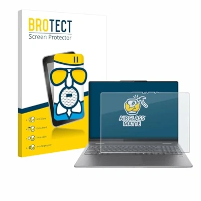 Abbildung von BROTECT Entspiegelungs Schutzglas für Lenovo Yoga 7i 2 in 1 Gen 10 16&quot; Schutzfolie Panzer Folie Glas Matt [Extrem Kratzfest 9H, Anti Reflex]