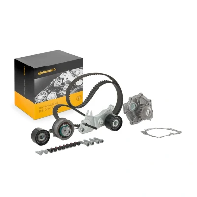 Abbildung von Wasserpumpe + Zahnriemensatz CONTITECH CT 1216 WP3