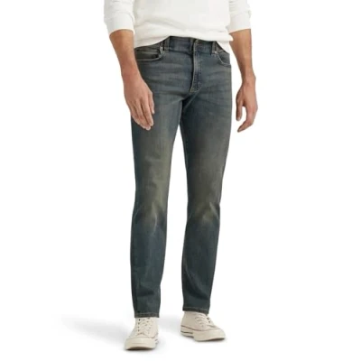 Abbildung von Lee Herren Performance Series Extreme Motion Straight Fit Tapered Leg Jeans / Hose Hosenbein Ùˆر اÙ„ Straight, Maverick, 38W 30L