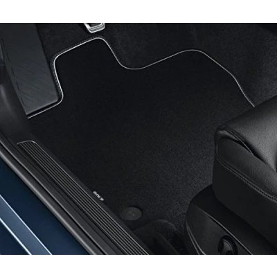 Abbildung von VW Golf 7 Fußmatten, Velours, Premium Original Zubehör, vorn+hinten