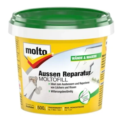 Abbildung von MOLTO Spachtelmasse Moltofill Fertigspachtel Außen 500g