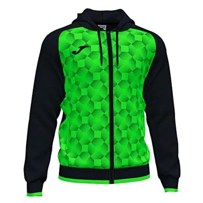 Abbildung von Joma Herren Chaqueta Con Capucha Supernova Iii Hoodie, Fluor Schwarz grün, XXS EU