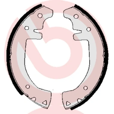 Abbildung von BREMBO S 68 501 Bremsbacken 200 36 RENAULT: 4 Kombi