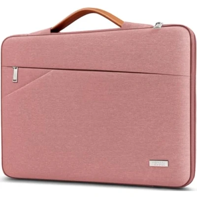 Abbildung von TECOOL 13 Zoll Laptop Tasche Hülle für 13,6 MacBook Air M3 A3113 M2 A2681(2022 2024), M1(2018 2021), Pro M1 M2(2016 2022), Laptoptasche Surface 9/8/7/6, Rosa
