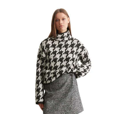 Abbildung von Marc O&#039;Polo Stehkragenpullover aus softem Schurwolle Mix