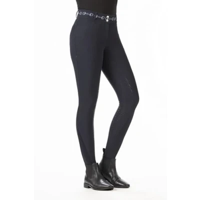 Abbildung von HKM Reithose Monaco Silikon Besatz Dunkelblau 34