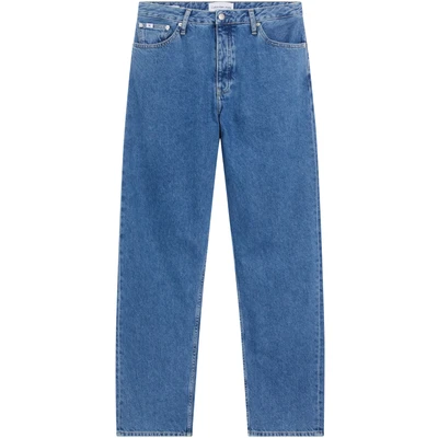 Abbildung von Calvin Klein Jeans MOM Relaxed Fit, Damen, Größe: 25x30, Denim medium