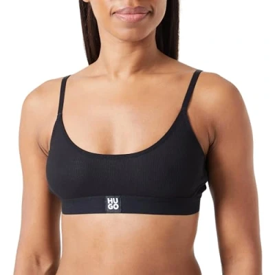 Abbildung von HUGO Bralette Bustier, Damen, Größe: XL, Black