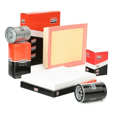 Abbildung von MAPCO 68811 Filter Satz vierteilig VOLKSWAGEN: GOLF 3 Cabrio,